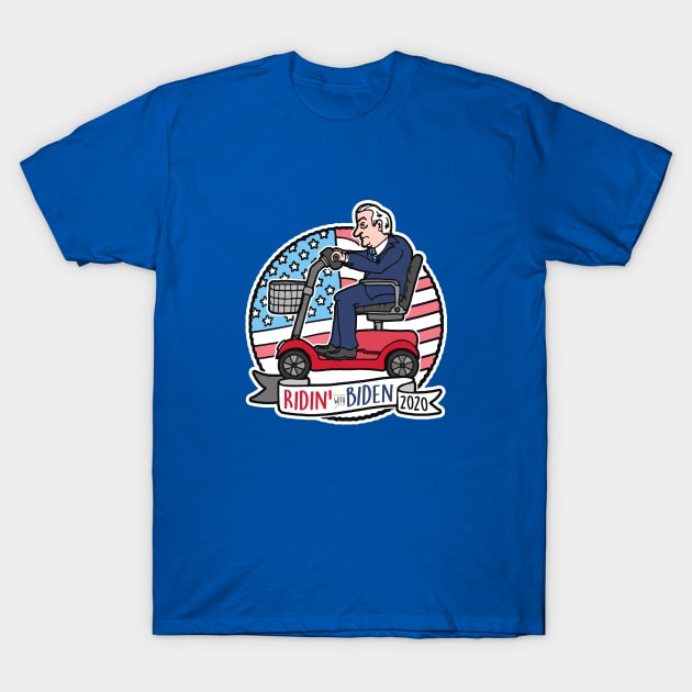 Ridin' With Biden 2020 T-Shirt by STierney